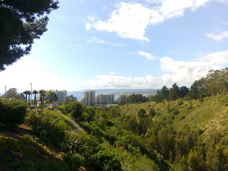 vista desde la terraza